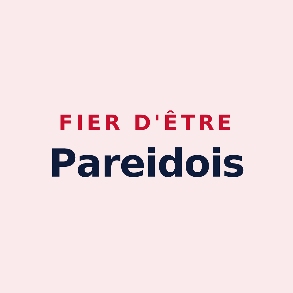 Magnet « Fier d'être Pareidois » — design pour Pareid