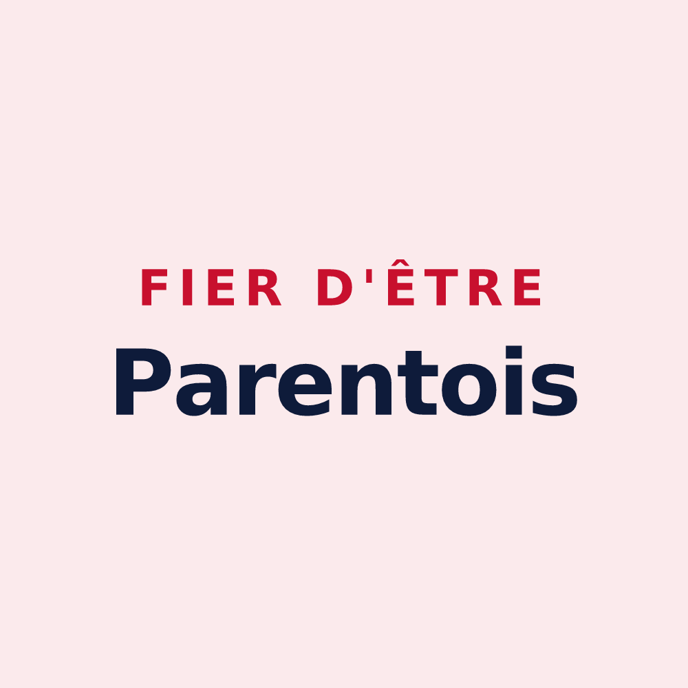 Magnet « Fier d'être Parentois » — design pour Parenty