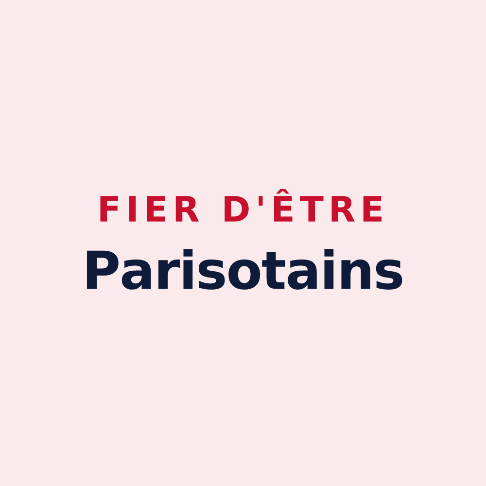 Magnet « Fier d'être Parisotains » — design pour Parisot