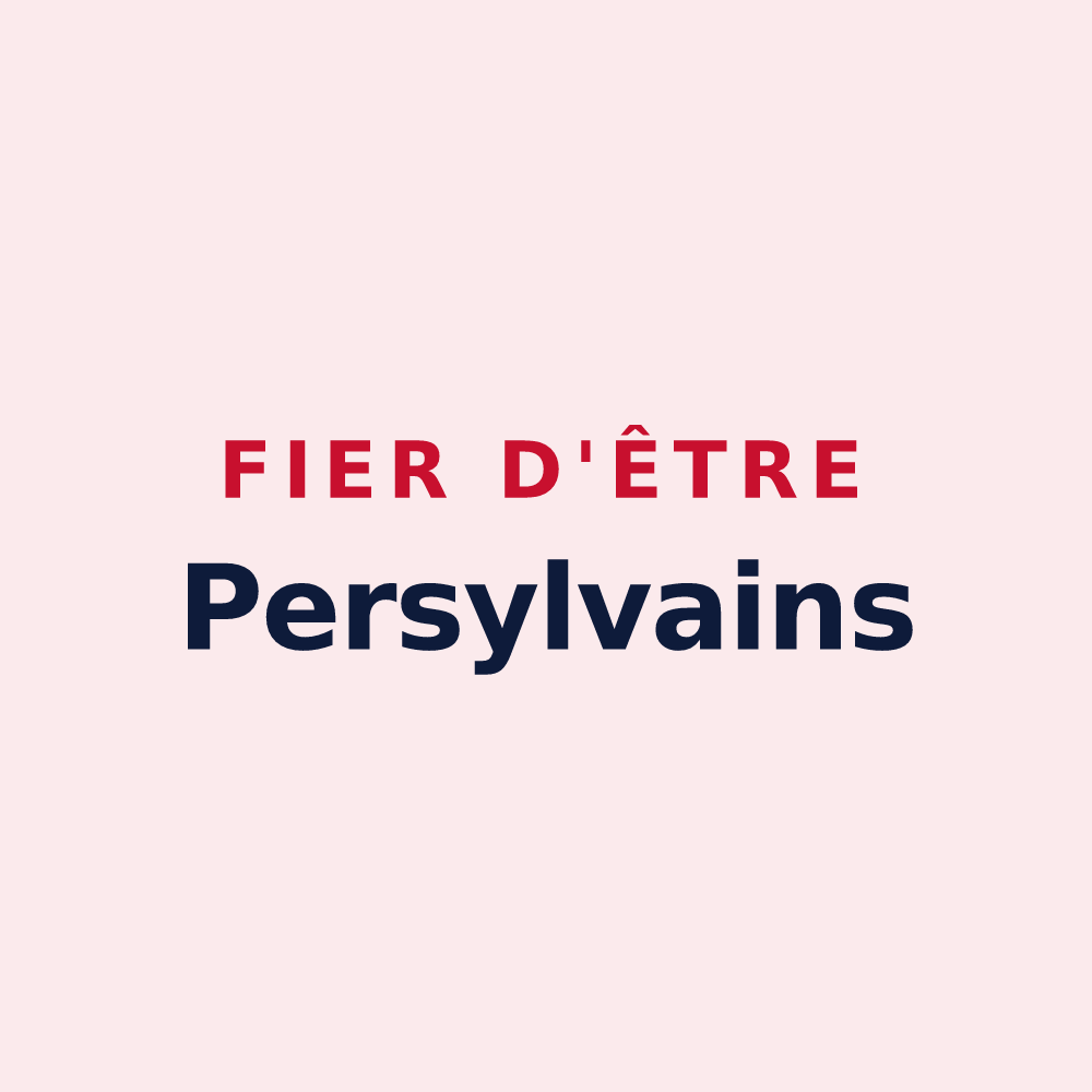 Magnet « Fier d'être Persylvains » — design pour Parleboscq