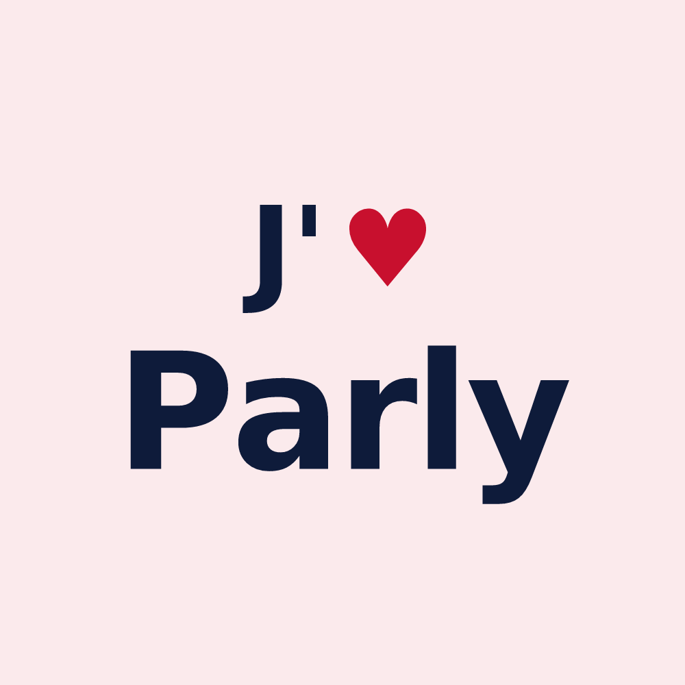 Magnet personnalisé Parly — design J'aime Parly