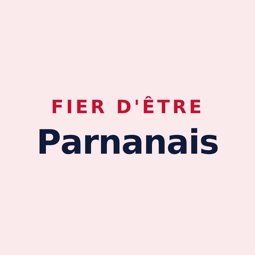 Magnet « Fier d'être Parnanais » — design pour Parnans