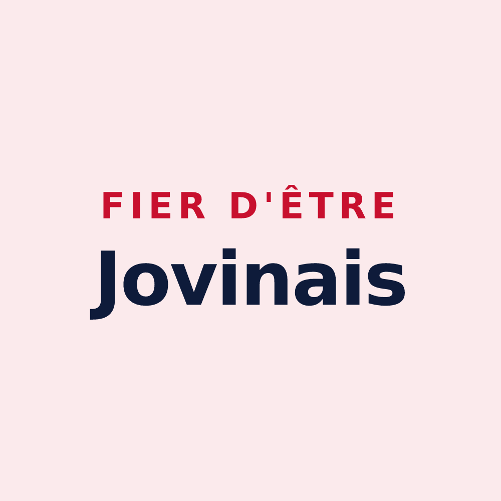 Magnet « Fier d'être Jovinais » — design pour Pas-de-Jeu