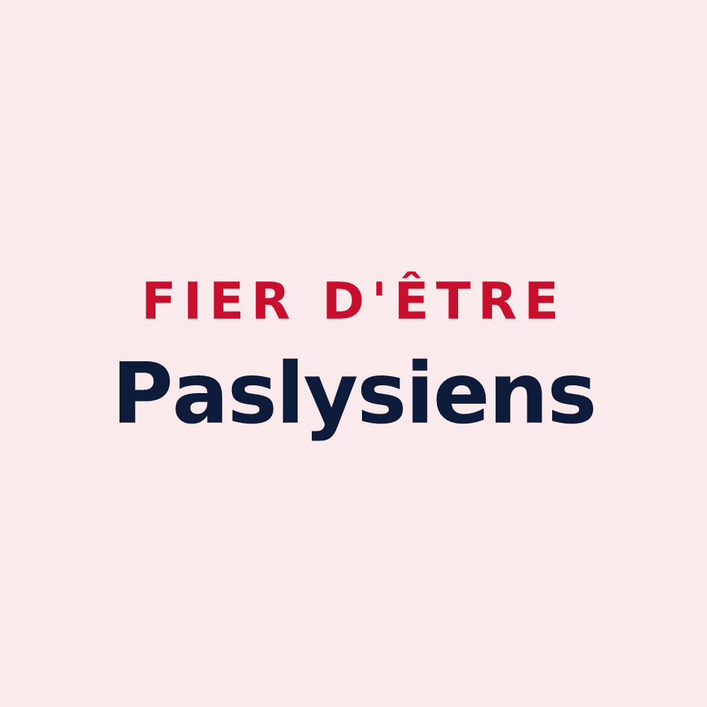 Magnet « Fier d'être Paslysiens » — design pour Pasly