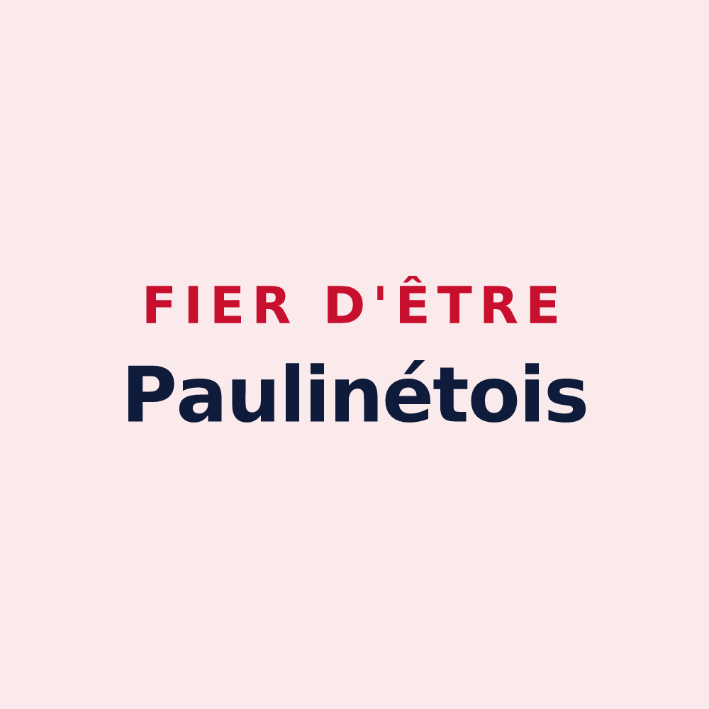 Magnet « Fier d'être Paulinétois » — design pour Paulinet