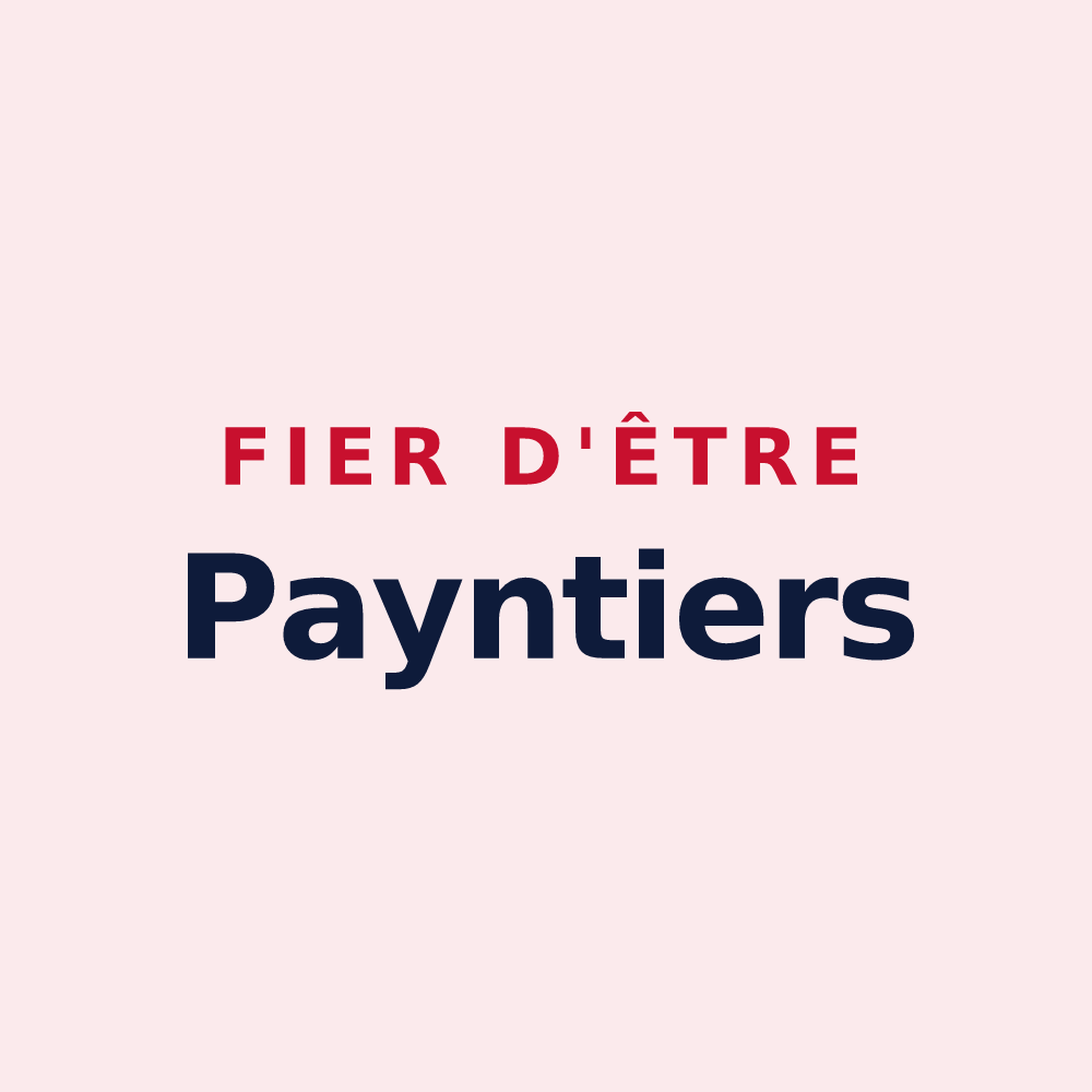 Magnet « Fier d'être Payntiers » — design pour Payns