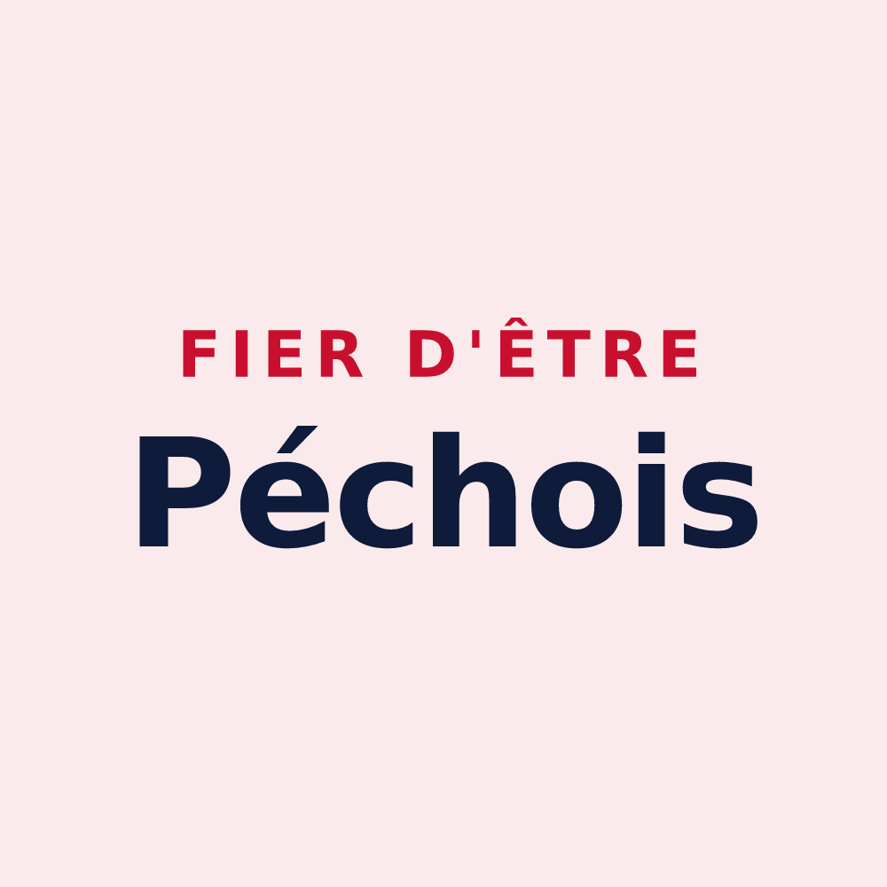 Magnet « Fier d'être Péchois » — design pour Pech