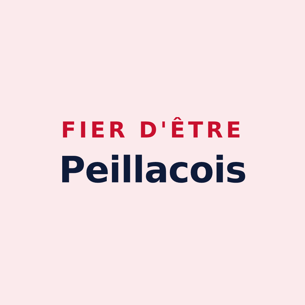 Magnet « Fier d'être Peillacois » — design pour Peillac