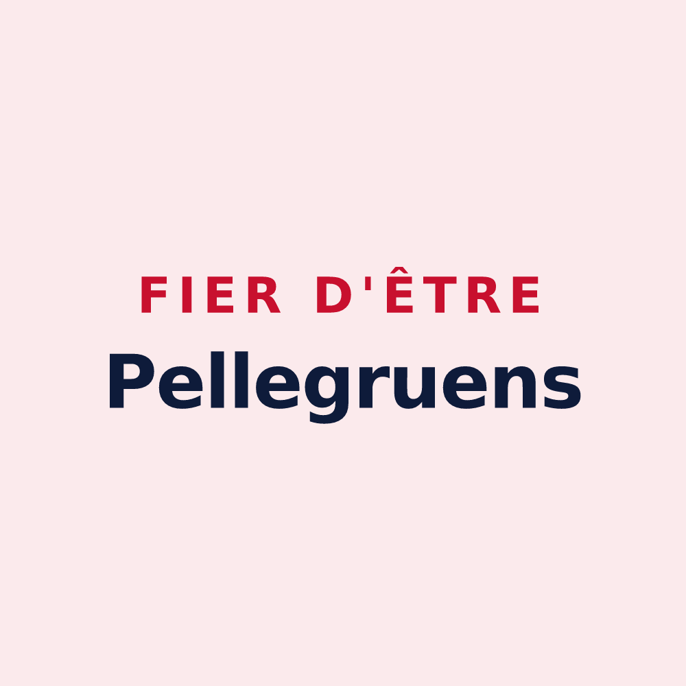Magnet « Fier d'être Pellegruens » — design pour Pellegrue