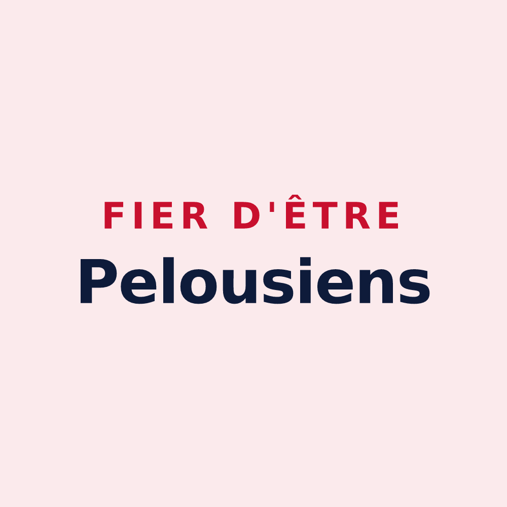 Magnet « Fier d'être Pelousiens » — design pour Pelouse