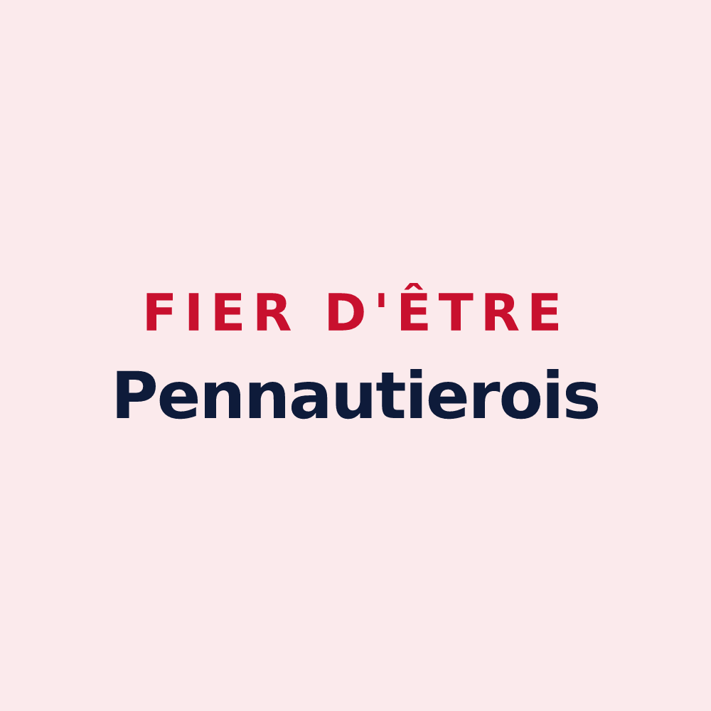 Magnet « Fier d'être Pennautierois » — design pour Pennautier