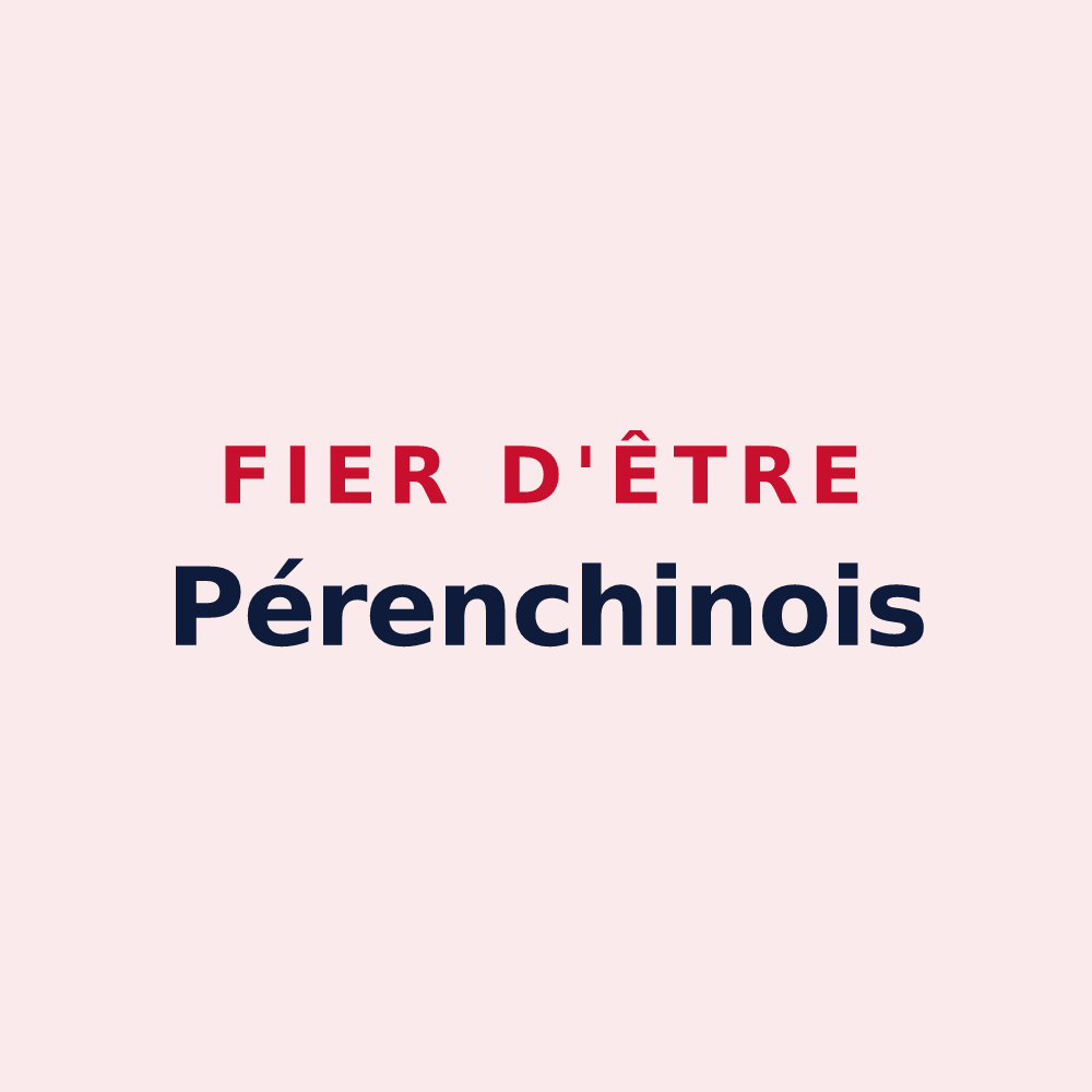Magnet « Fier d'être Pérenchinois » — design pour Pérenchies