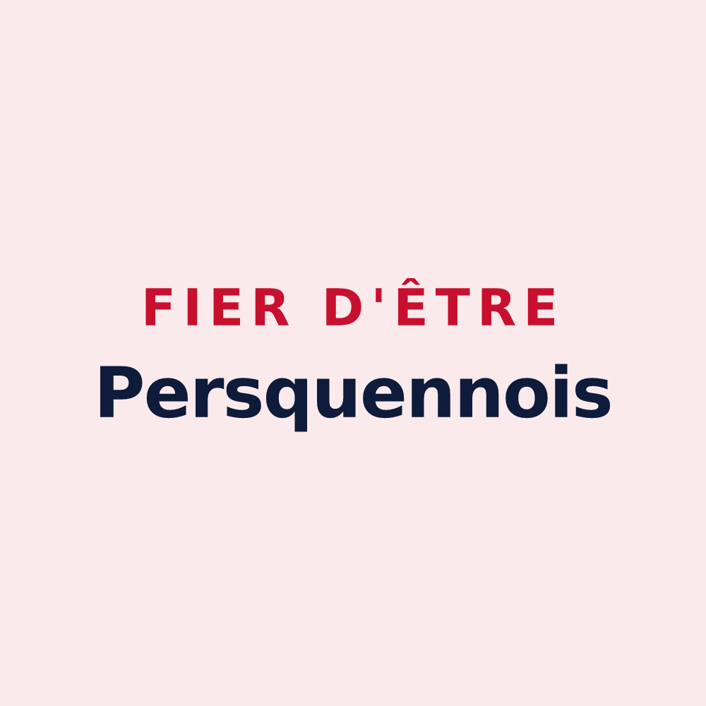 Magnet « Fier d'être Persquennois » — design pour Persquen