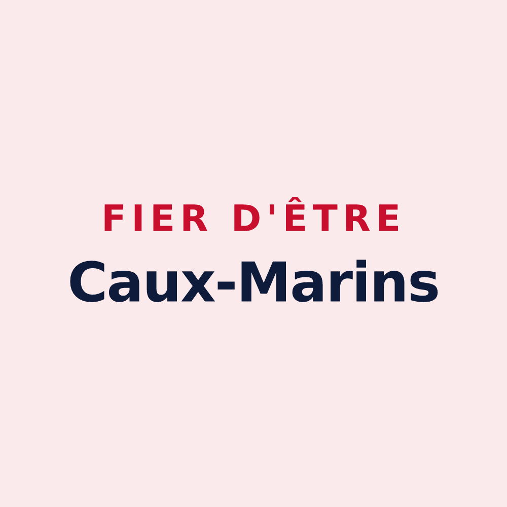 Magnet « Fier d'être Caux-Marins » — design pour Petit-Caux