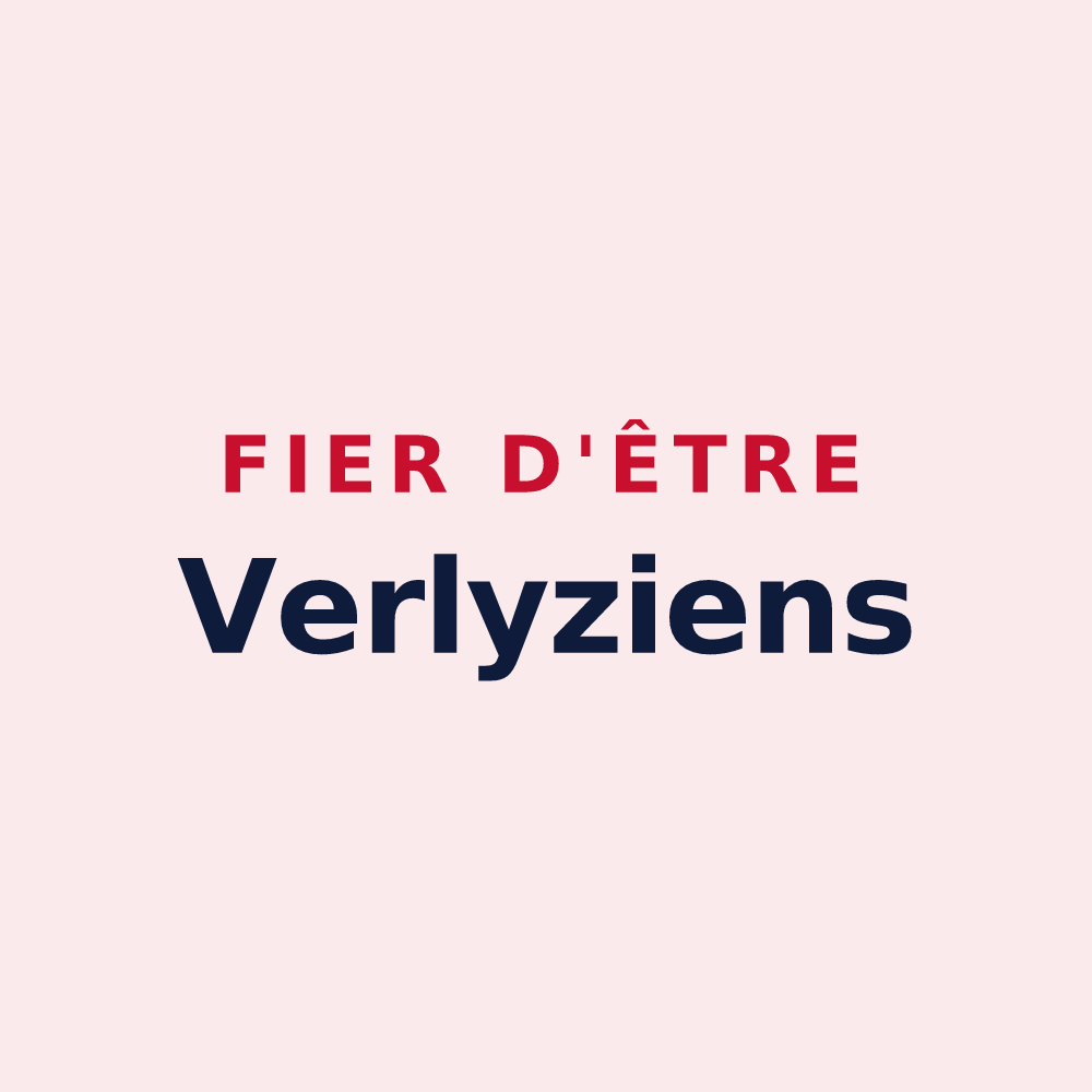 Magnet « Fier d'être Verlyziens » — design pour Petit-Verly