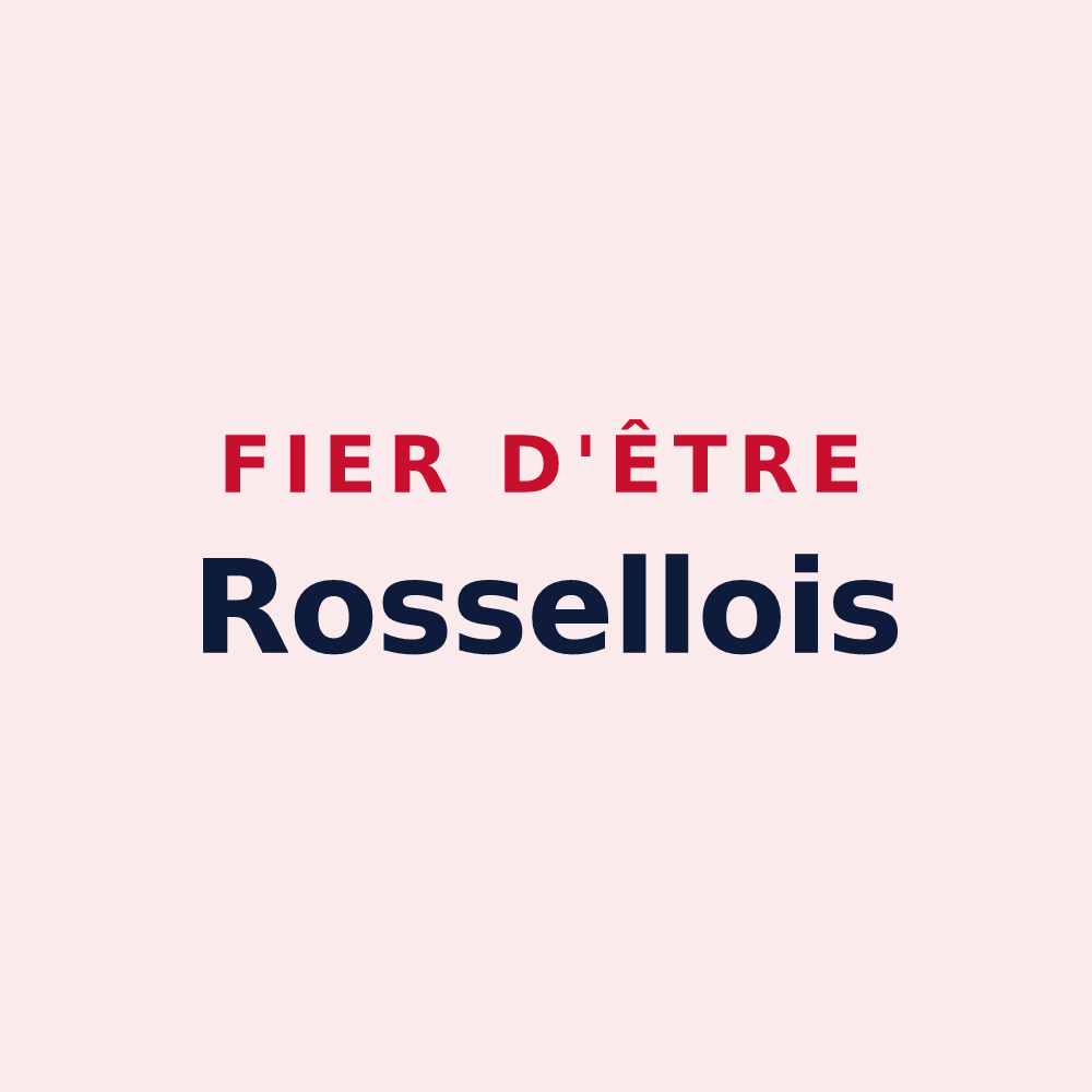 Magnet « Fier d'être Rossellois » — design pour Petite-Rosselle