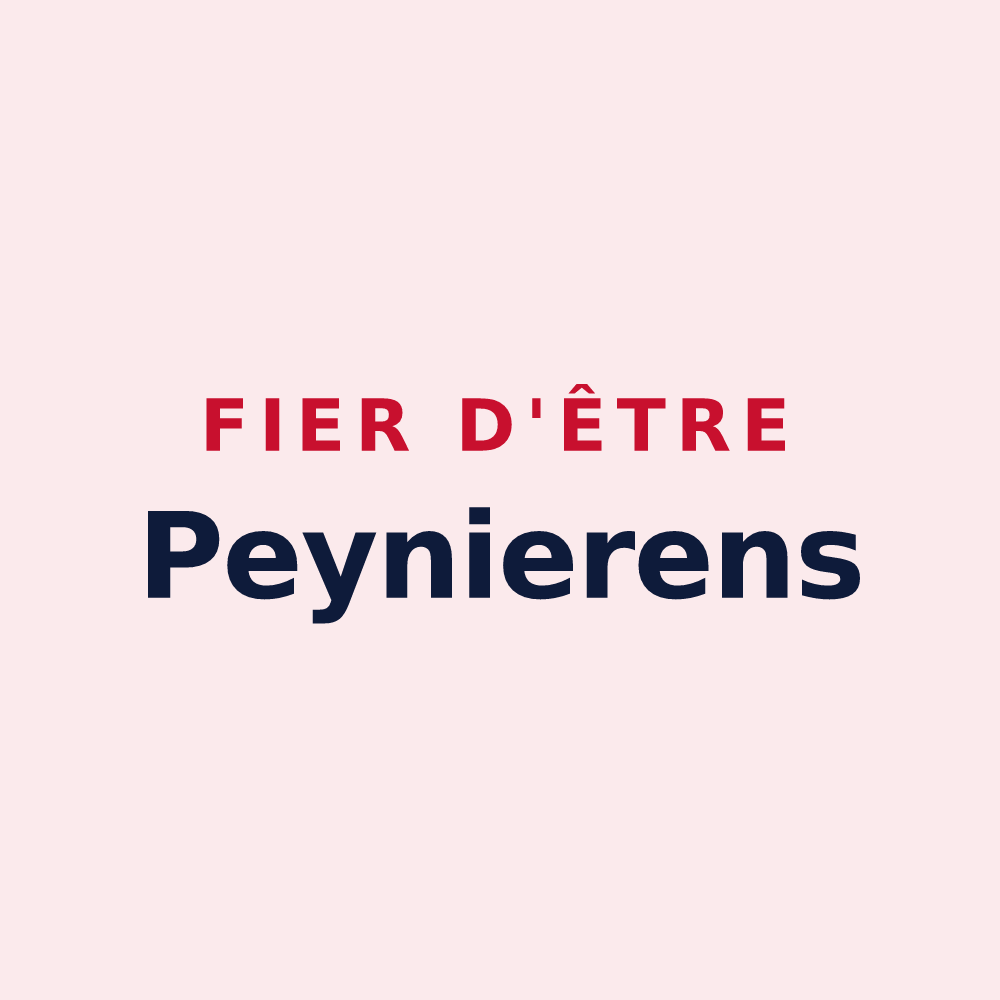 Magnet « Fier d'être Peynierens » — design pour Peynier