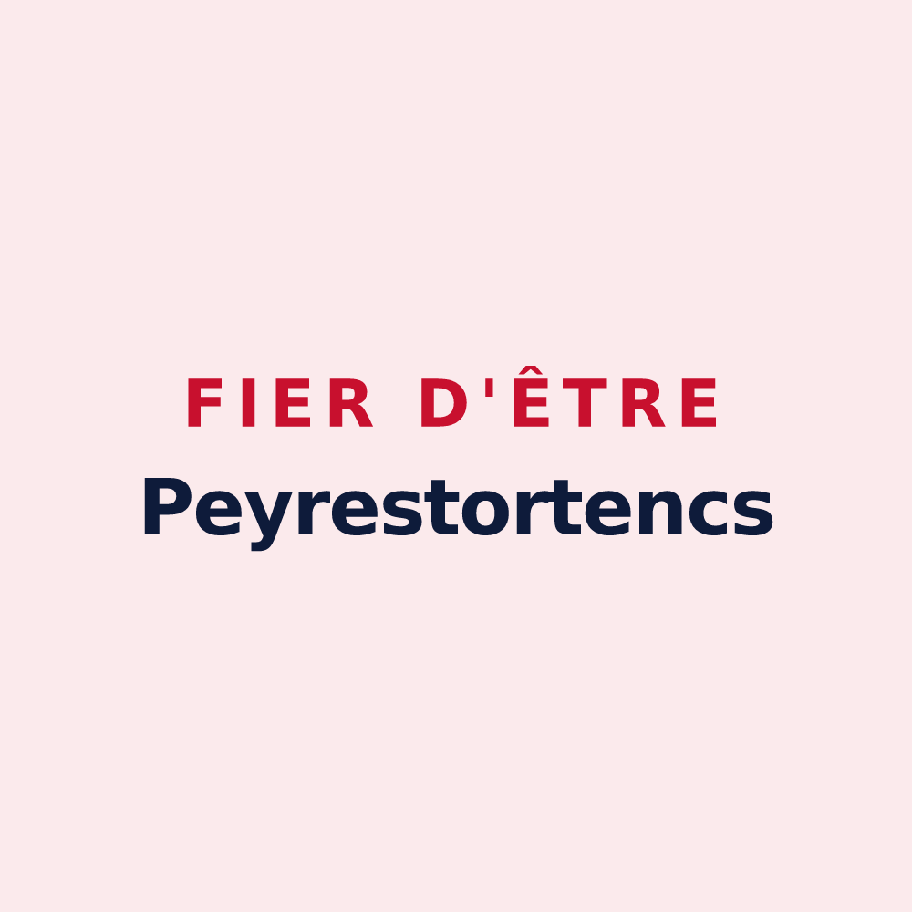 Magnet « Fier d'être Peyrestortencs » — design pour Peyrestortes