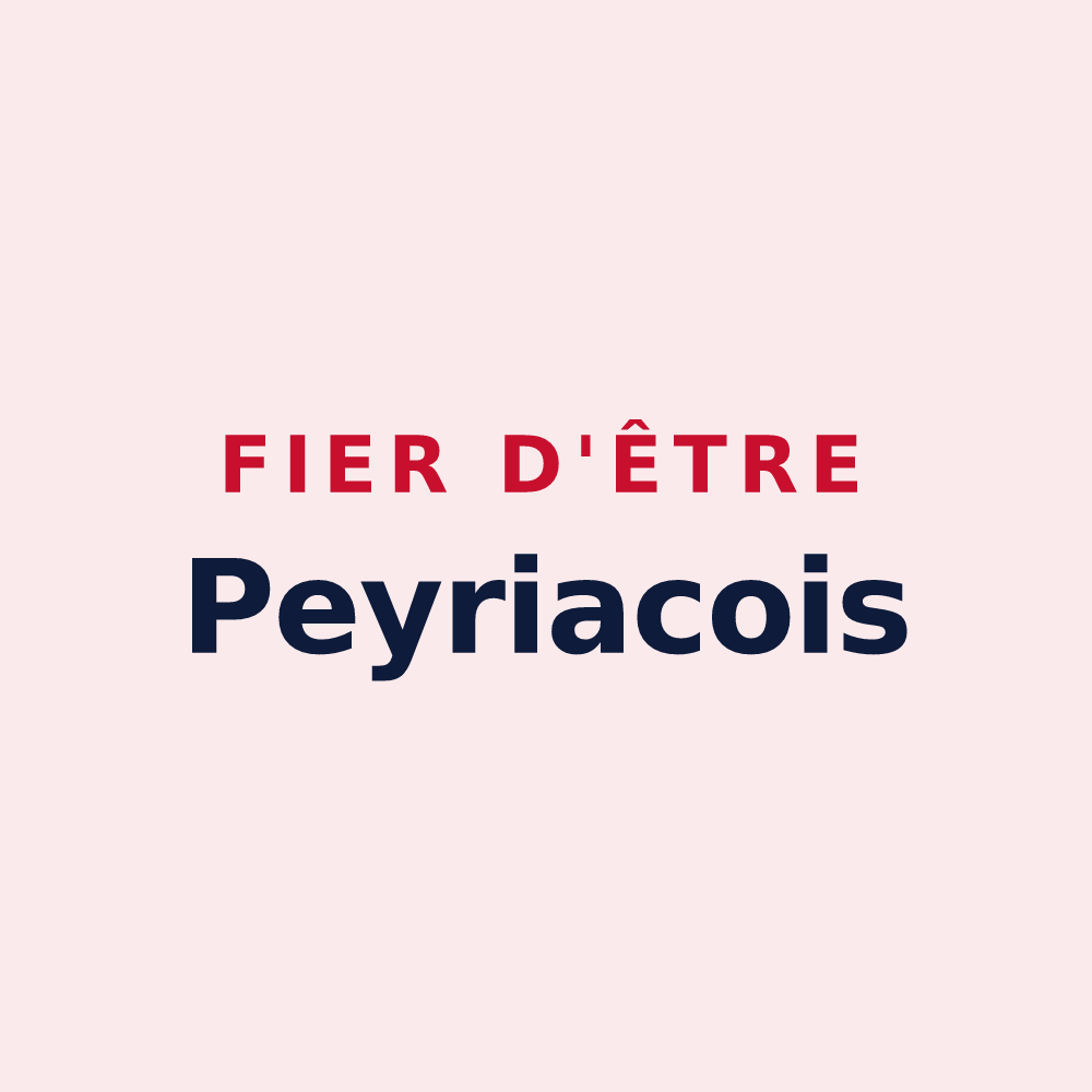Magnet « Fier d'être Peyriacois » — design pour Peyriac-de-Mer