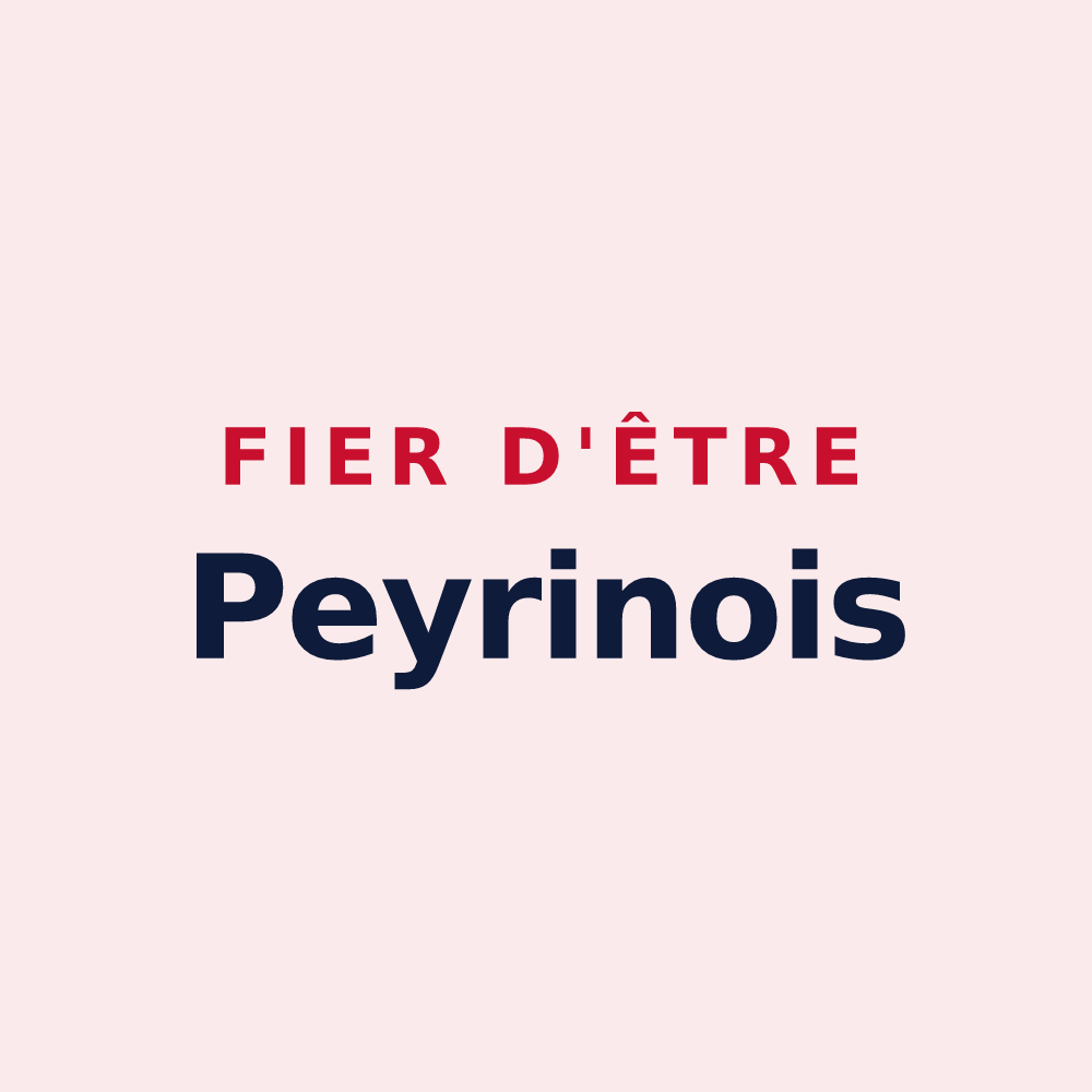 Magnet « Fier d'être Peyrinois » — design pour Peyrins