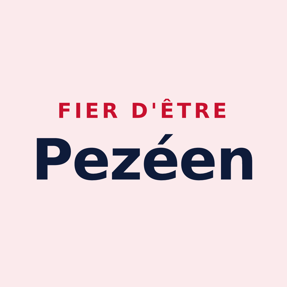 Magnet « Fier d'être Pezéen » — design pour Pezé-le-Robert