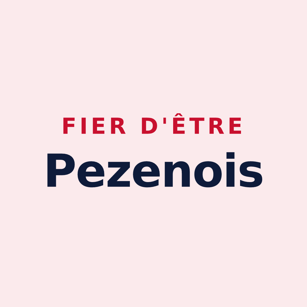 Magnet « Fier d'être Pezenois » — design pour Pezens