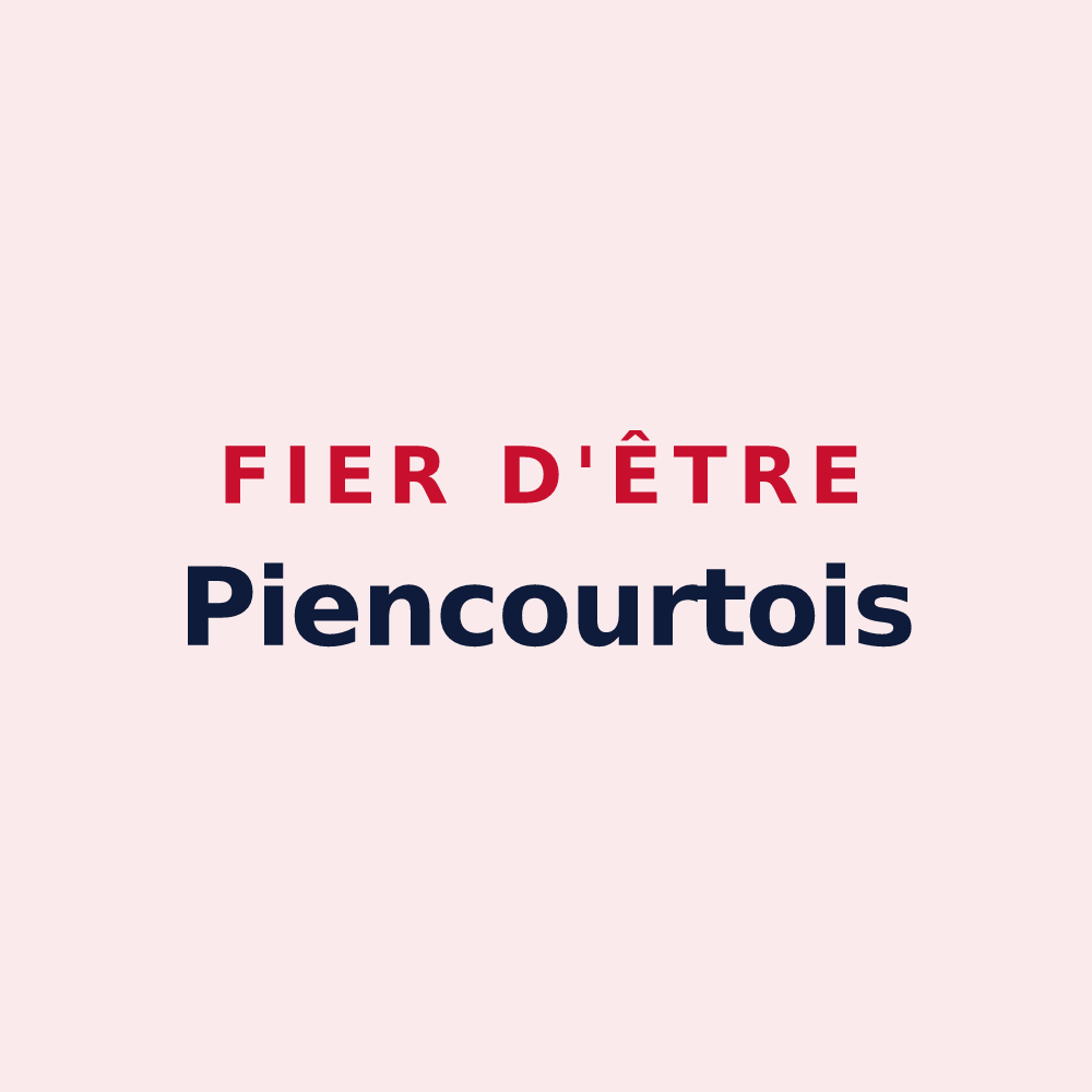 Magnet « Fier d'être Piencourtois » — design pour Piencourt