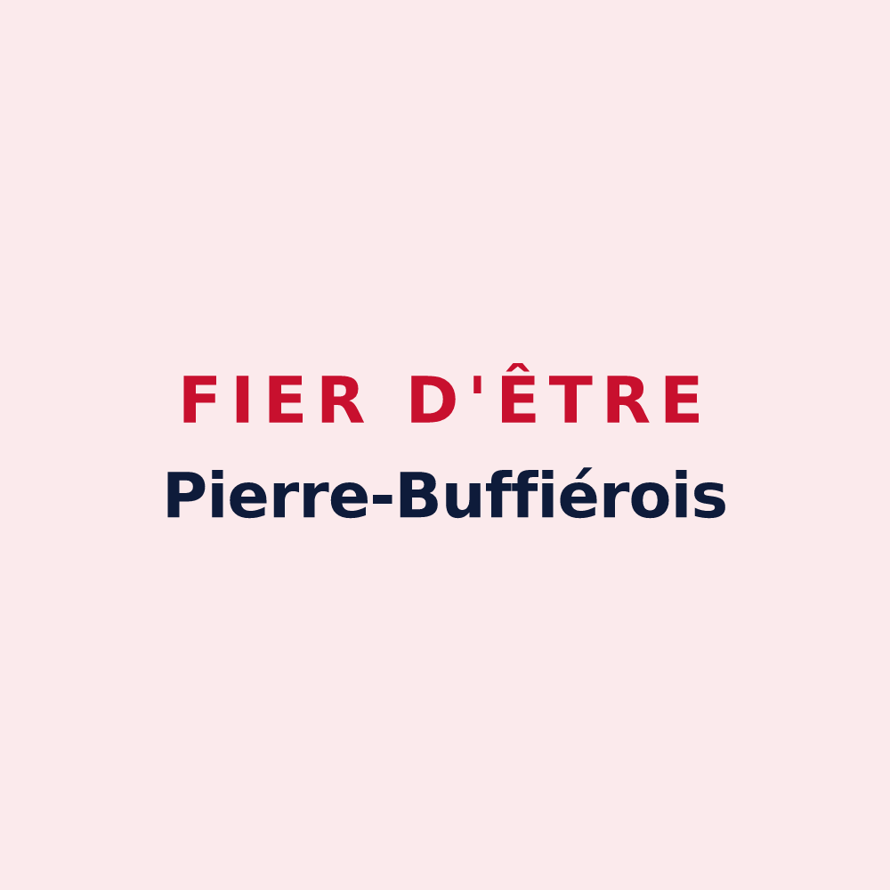 Magnet « Fier d'être Pierre-Buffiérois » — design pour Pierre-Buffière