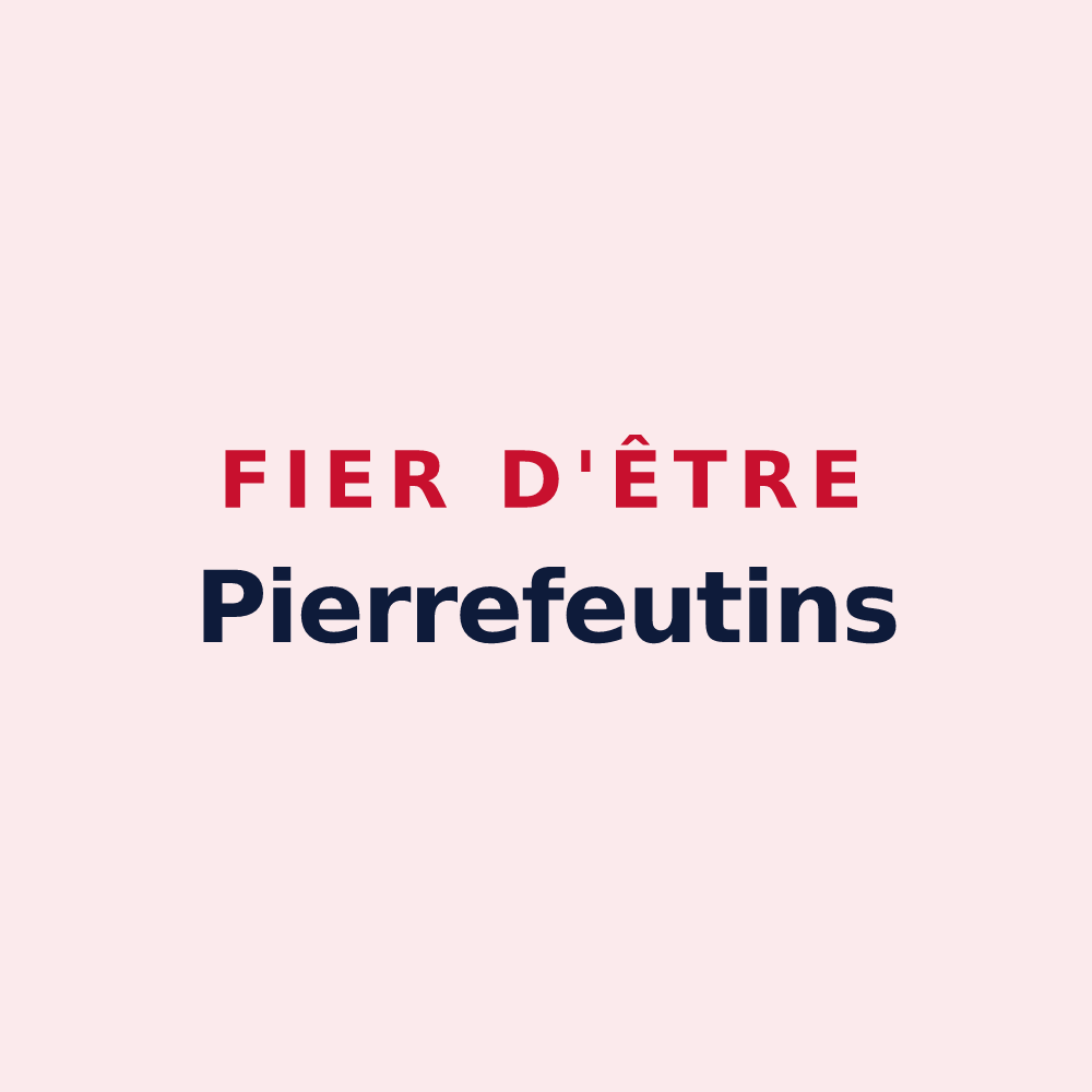 Magnet « Fier d'être Pierrefeutins » — design pour Pierrefeu