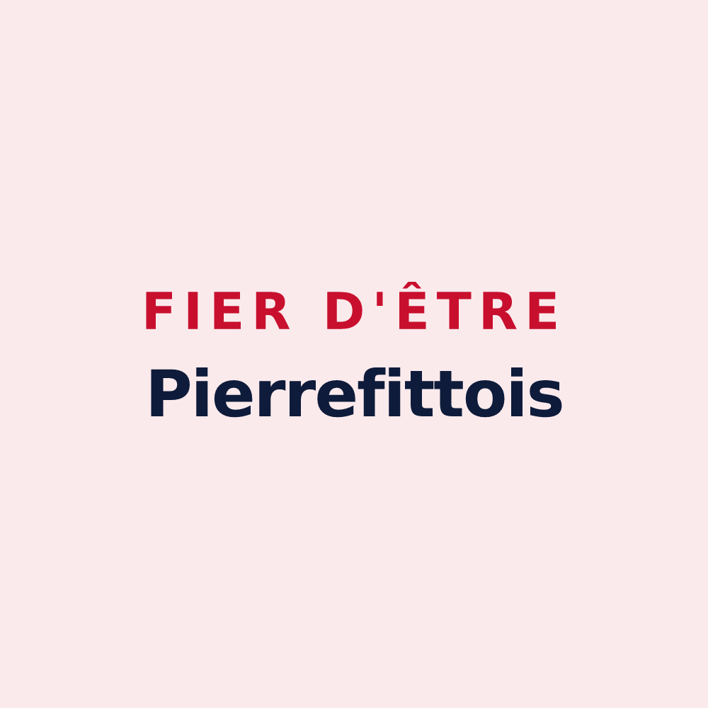 Magnet « Fier d'être Pierrefittois » — design pour Pierrefitte-sur-Loire
