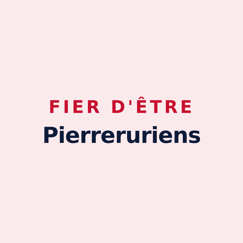 Magnet « Fier d'être Pierreruriens » — design pour Pierrerue