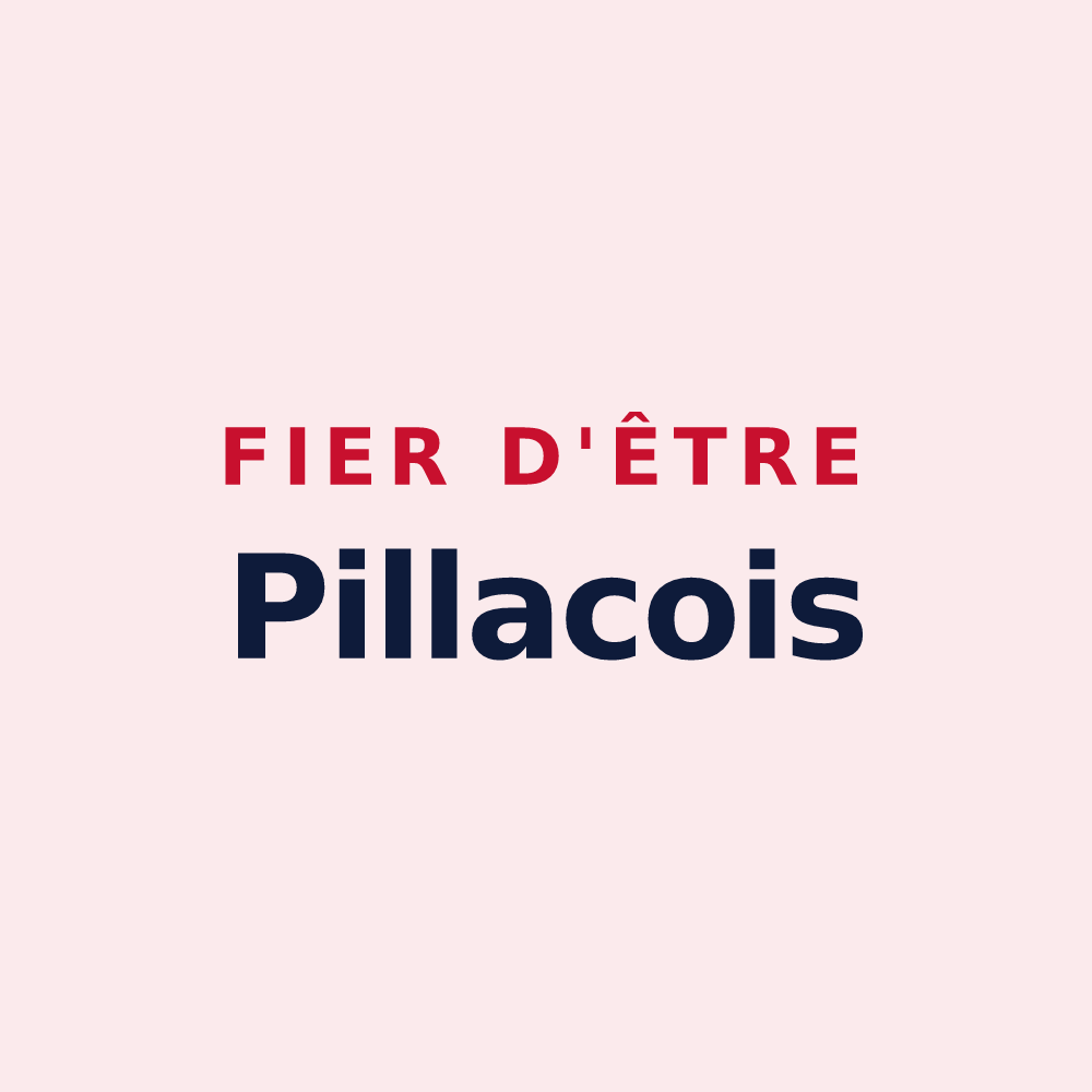 Magnet « Fier d'être Pillacois » — design pour Pillac