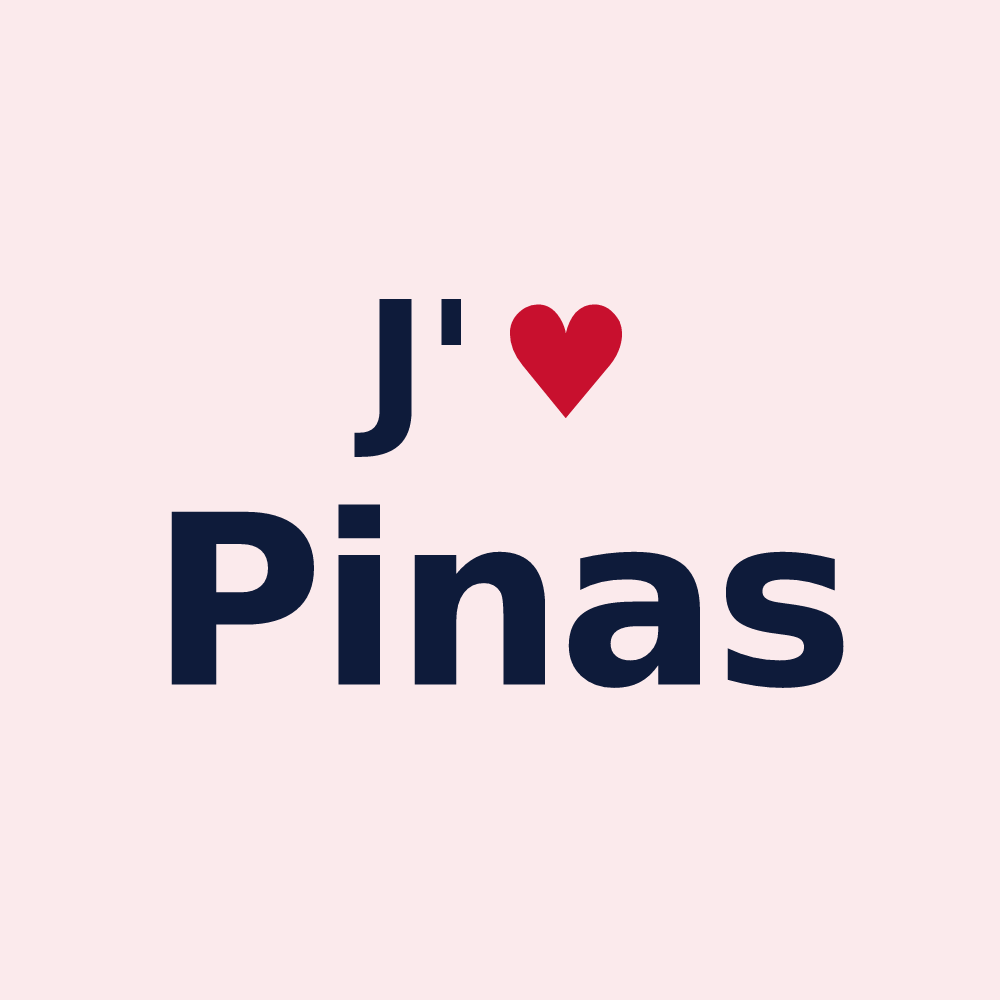 Magnet personnalisé Pinas — design J'aime Pinas