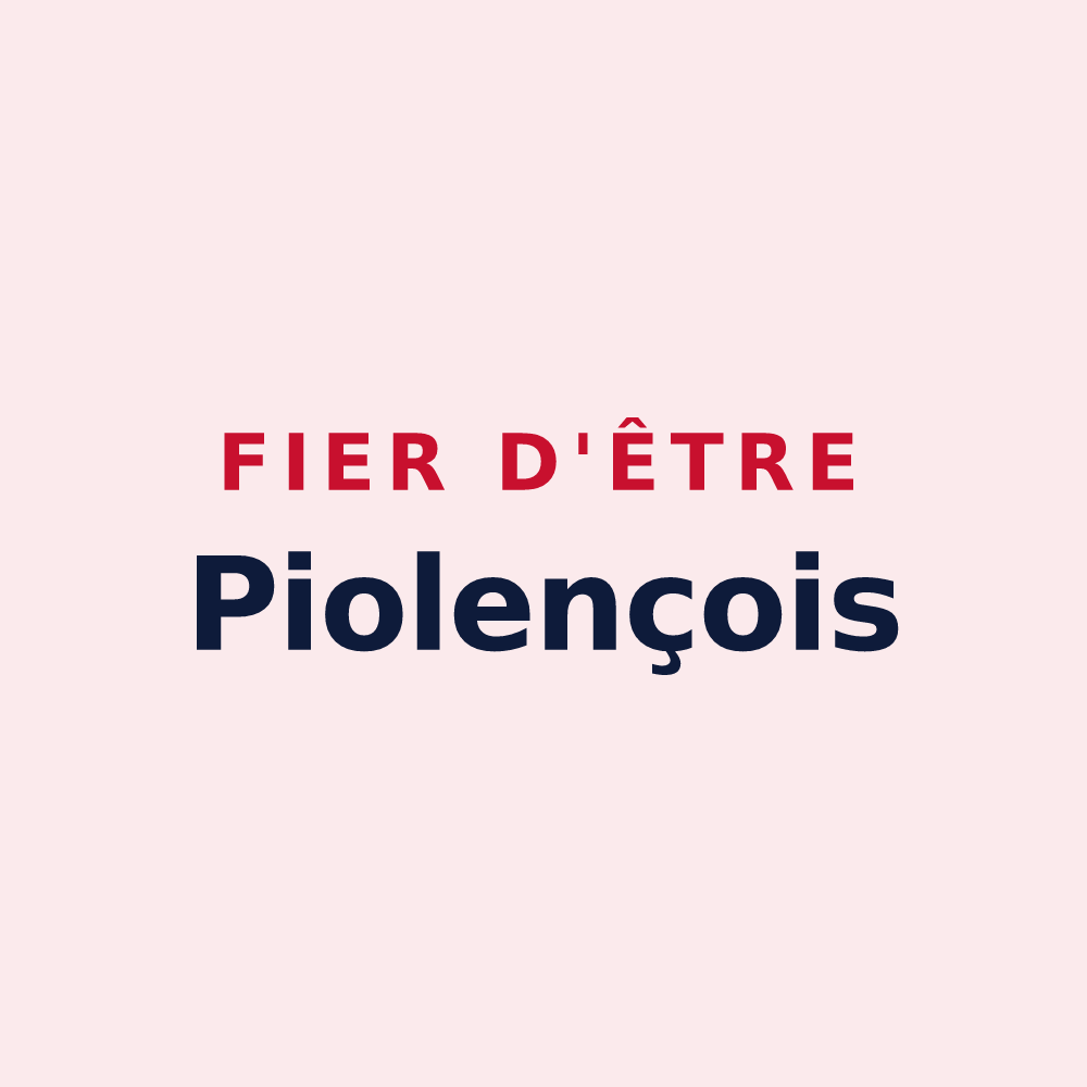 Magnet « Fier d'être Piolençois » — design pour Piolenc