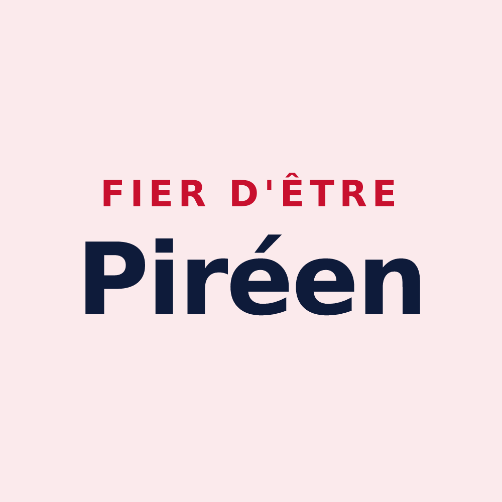 Magnet « Fier d'être Piréen » — design pour Piré-Chancé