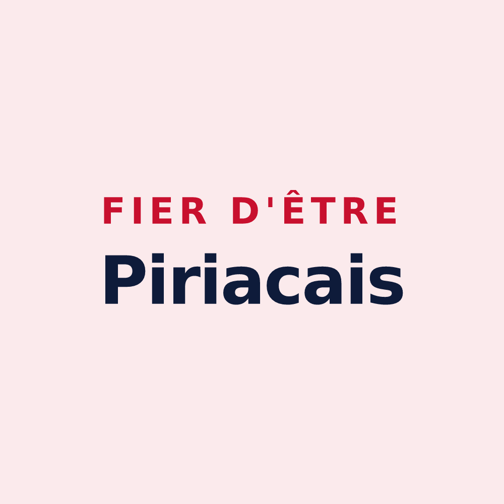 Magnet « Fier d'être Piriacais » — design pour Piriac-sur-Mer