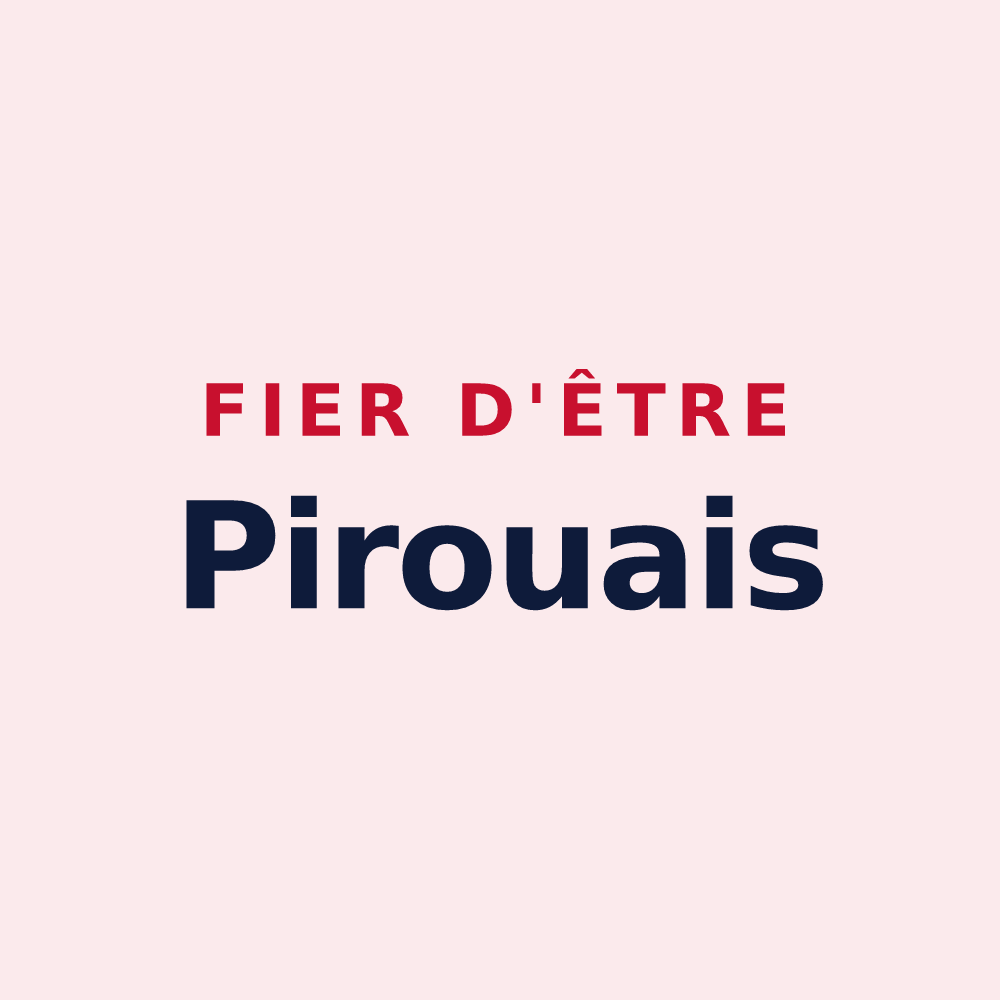 Magnet « Fier d'être Pirouais » — design pour Pirou
