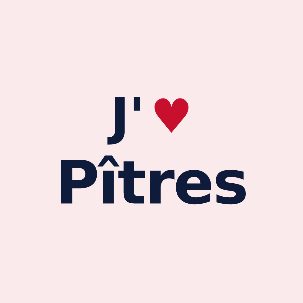 Magnet personnalisé Pîtres — design J'aime Pîtres