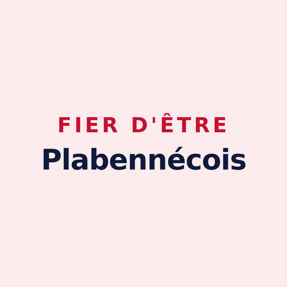 Magnet « Fier d'être Plabennécois » — design pour Plabennec