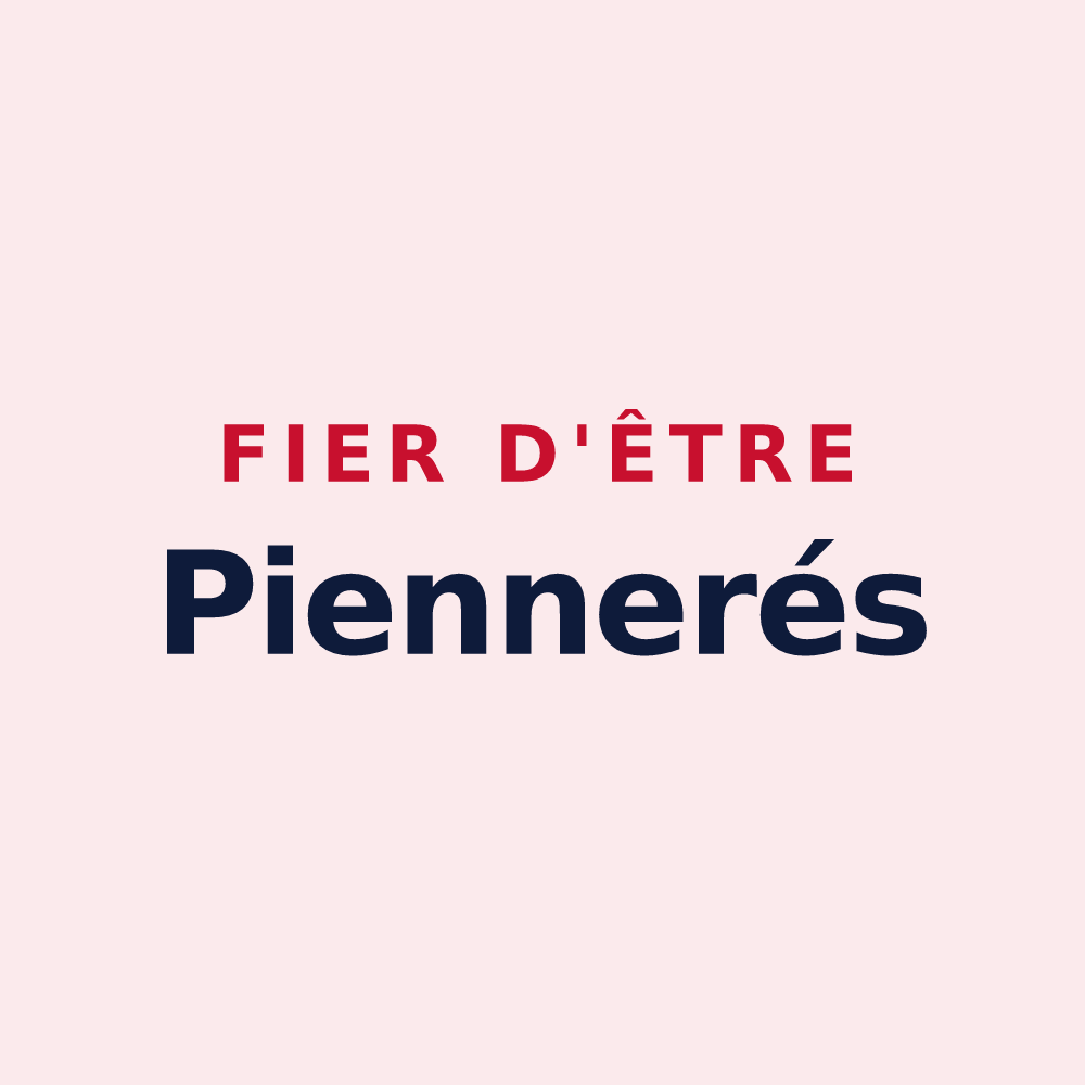 Magnet « Fier d'être Piennerés » — design pour Plaine