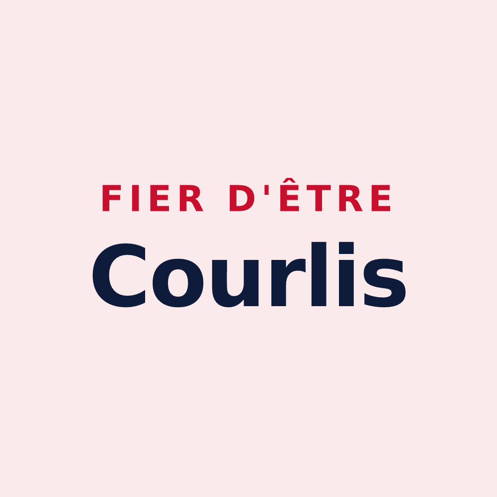 Magnet « Fier d'être Courlis » — design pour Planty