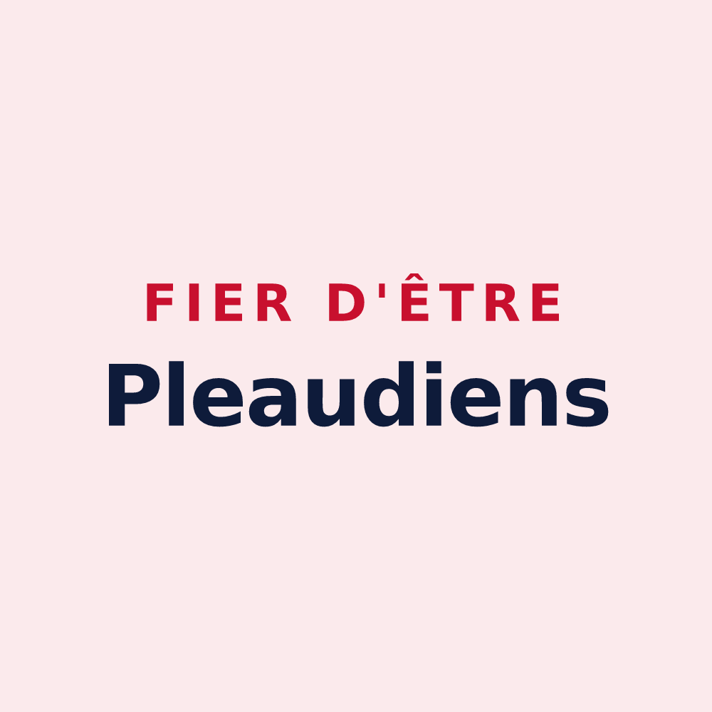 Magnet « Fier d'être Pleaudiens » — design pour Pleaux