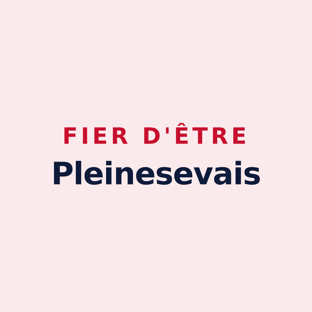 Magnet « Fier d'être Pleinesevais » — design pour Pleine-Sève