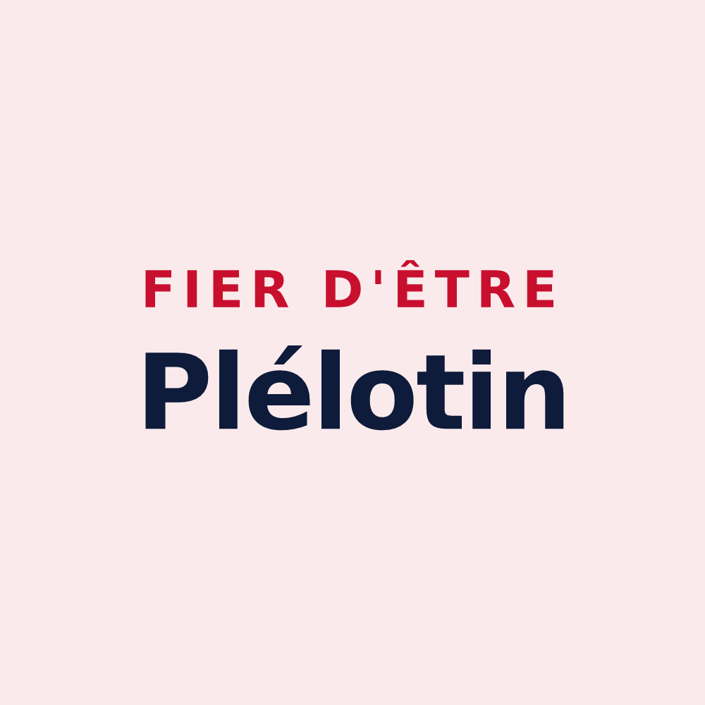 Magnet « Fier d'être Plélotin » — design pour Plélo