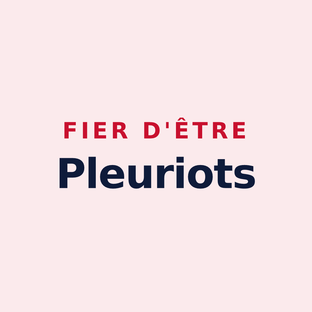 Magnet « Fier d'être Pleuriots » — design pour Pleurs