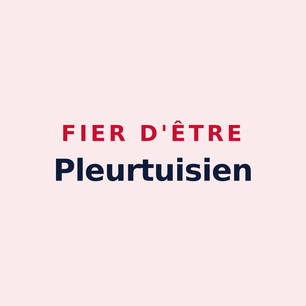 Magnet « Fier d'être Pleurtuisien » — design pour Pleurtuit