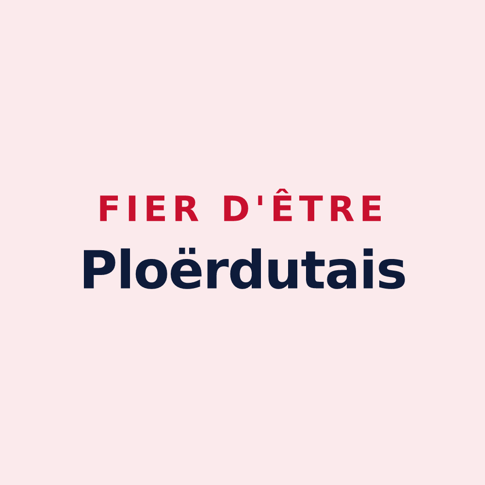 Magnet « Fier d'être Ploërdutais » — design pour Ploërdut