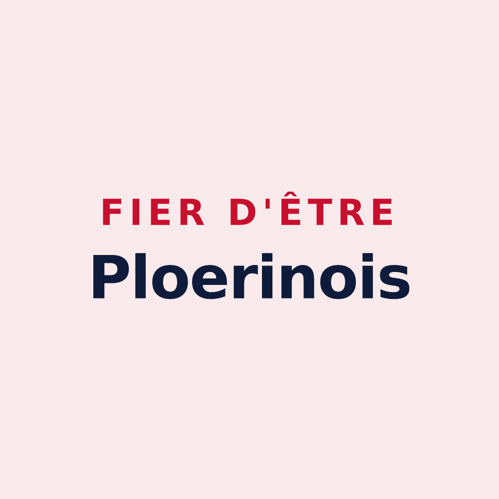 Magnet « Fier d'être Ploerinois » — design pour Ploeren