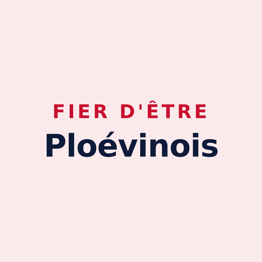 Magnet « Fier d'être Ploévinois » — design pour Ploéven