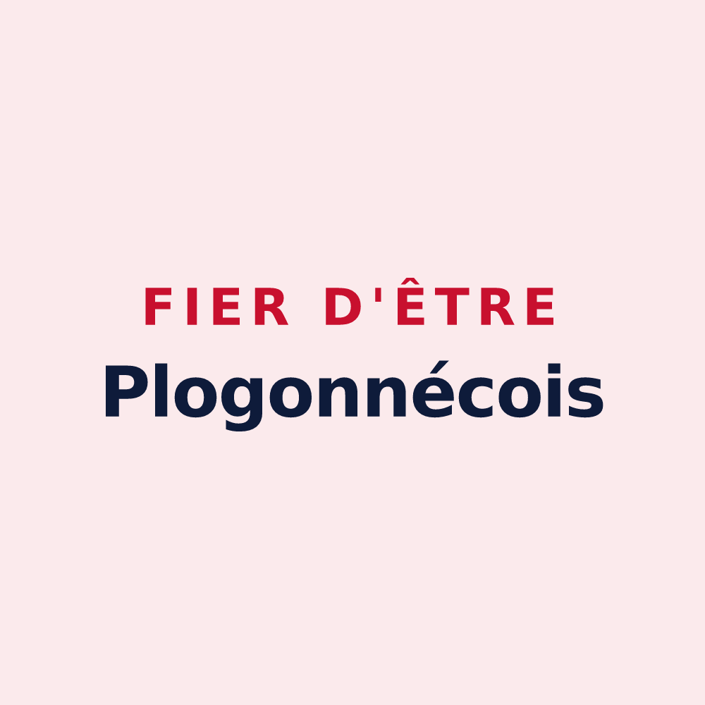 Magnet « Fier d'être Plogonnécois » — design pour Plogonnec